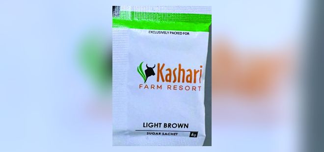 Customised Light Brown Sugar Sachet — Hooro Investments
