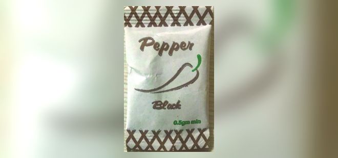 Black Pepper Sachets — Hooro Investments